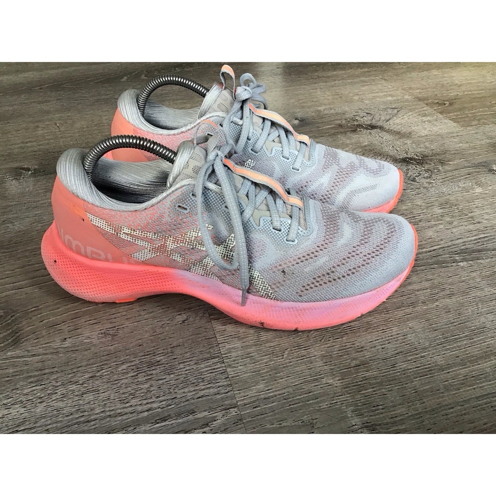 Asics Gel-Nimbus Lite 2 Womens Running Shoes Grey Pink 1012A882 Size 10.5